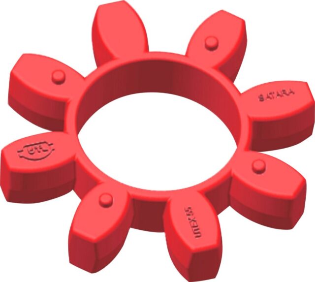 Utkarsh PU-Spider-Red-UTEX for jaw coupling