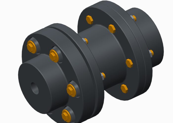 Pin Bush Coupling With spacer